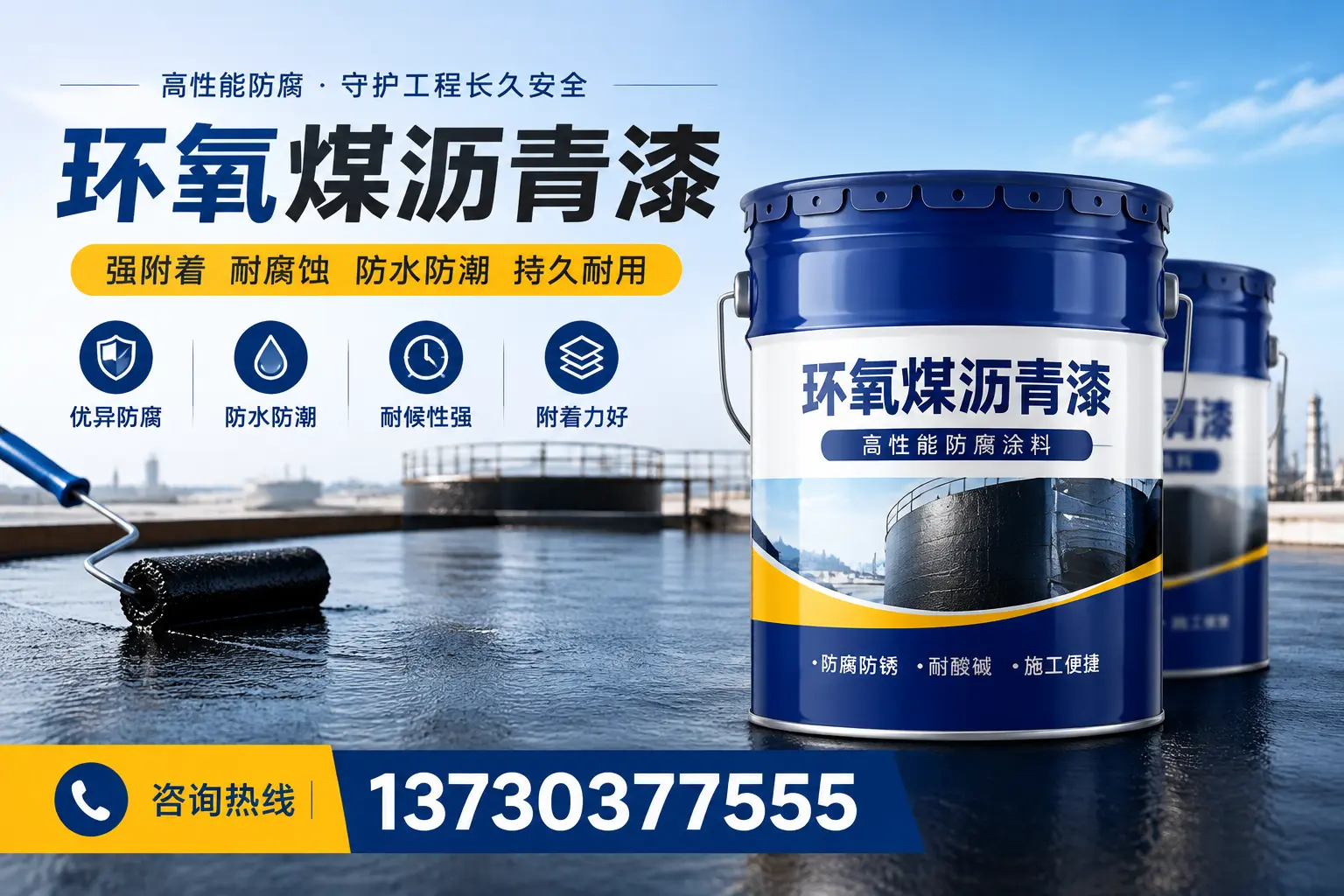 如何判断环氧煤沥青漆的质量？通辽消费者指南